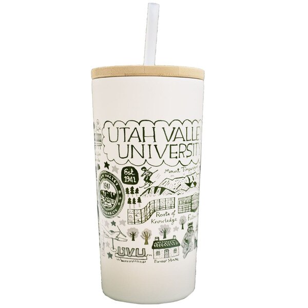 UVU Julia Gash design all over cup